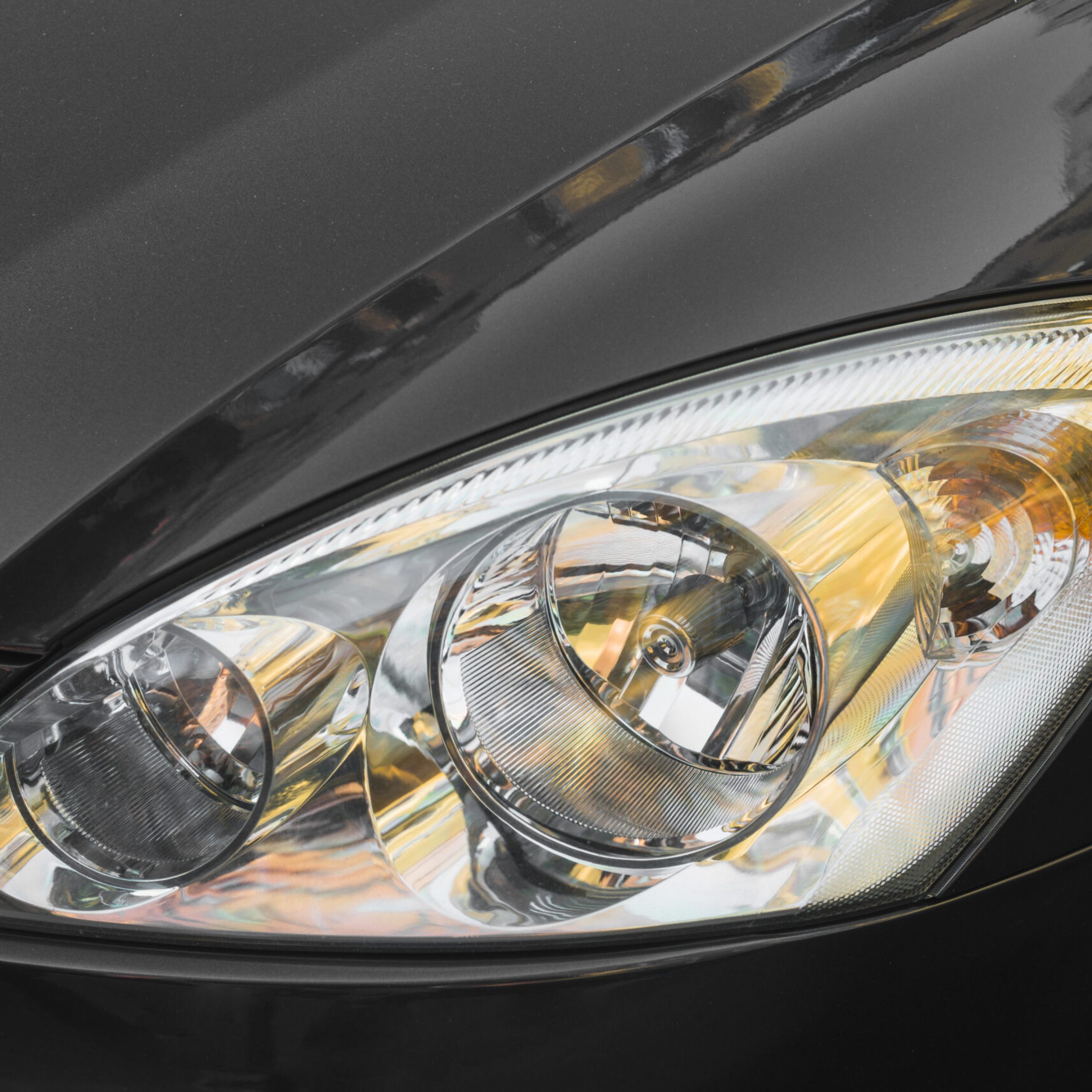 led-headlight-black-automobile